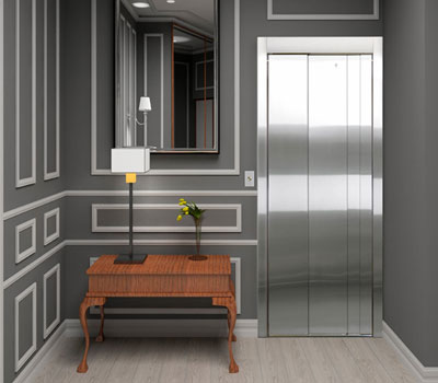 Elegant Savaria Zenith Elevator in a Home